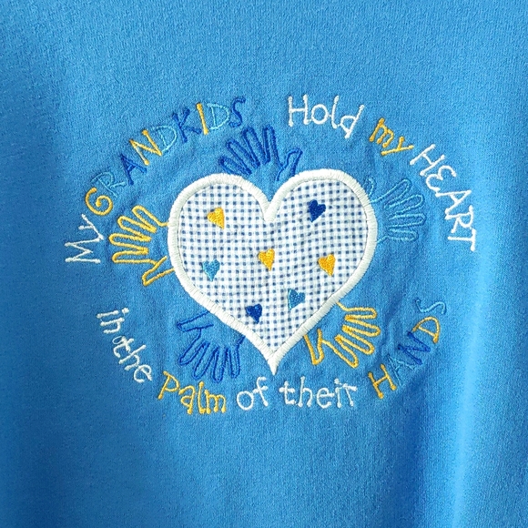 Grandkids hold my heart palm hands grandma nana granny Grammy noni - Picture 2 of 4